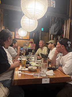 打ち上げ